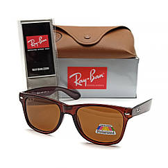 Окуляри Ray Ban Wayfarer 2140 polarized brown