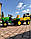 Дитячий електромобіль трактор з причепом на пульті керування John Deere Peg Perego 12В, фото 4