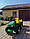 Дитячий електромобіль трактор з причепом на пульті керування John Deere Peg Perego 12В, фото 8