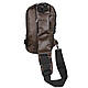 Сумка Lesko 694 Dark Brown нагрудная через плечо с кодовым замком влагостойкая 8шт - фото 2 - id-p2567760711