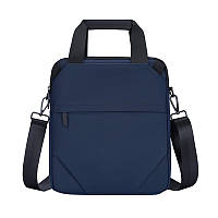 Сумка через плечо Lesko 809 Dark Blue вместительная на несколько отделений с ручками 5шт