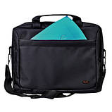 Promo Ціна! Сумка для ноутбука Porto 14" PC-3015 black (PC-3015BK) - тільки на ZaGrosh.com.ua, фото 2