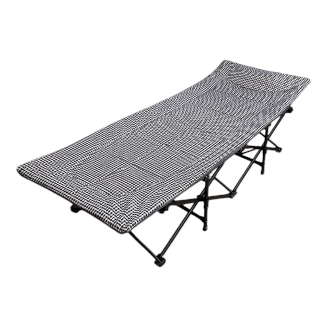 Розкладачка туристична LEOBRO Гусяча лапка (HM-169K Houndstooth)