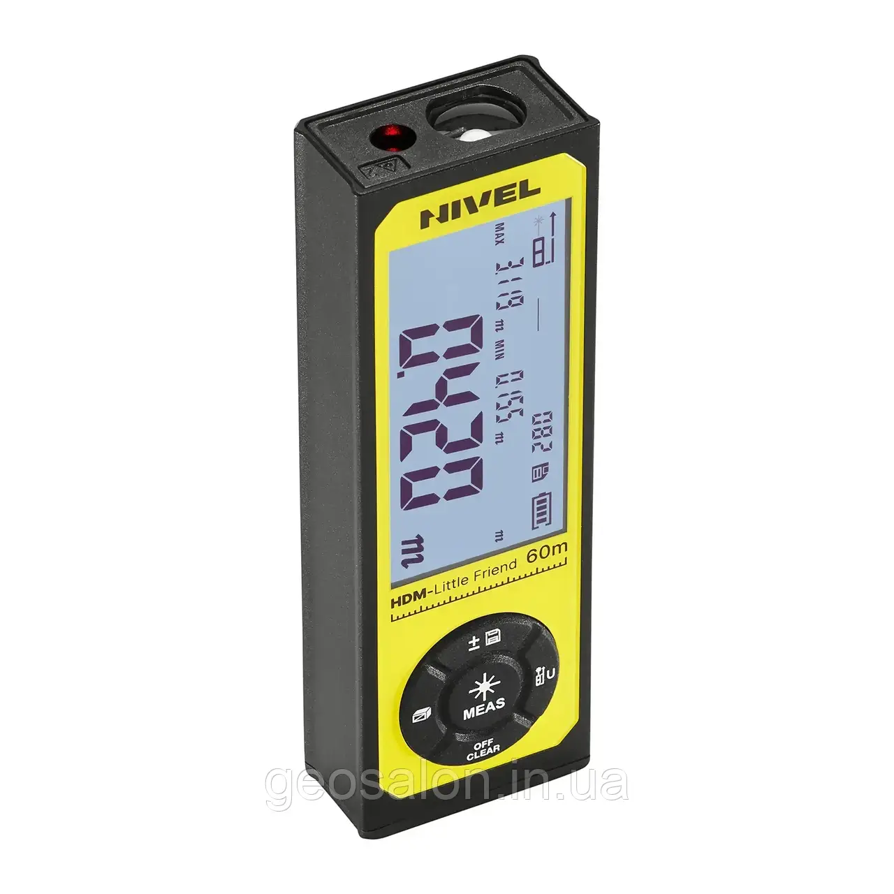 Лазерний далекомір Nivel System HDM-Little Friend до 60м компактний, фото 1