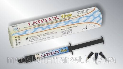 Latelux Flow (Лателькакс Флоу), пломбувальний матеріал, шприц 5 г, Latus, Україна