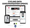 Бездротовий GPS-велокомп'ютер Cycplus M1 / Bluetooth 5.0/ANT+ синхронізація з Strava, фото 8