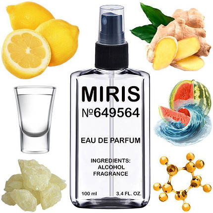 Парфуми MIRIS No649564 (аромат схожий на Blue Moon Ginger Dash) Унісекс 100 ml, фото 1