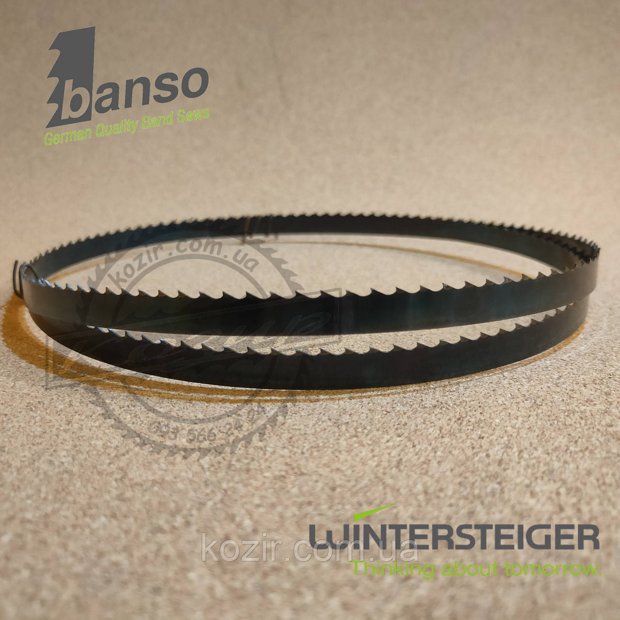 Полотно пиляльне для стрічкової пили Banso 12*0,6*4tpi 2240мм