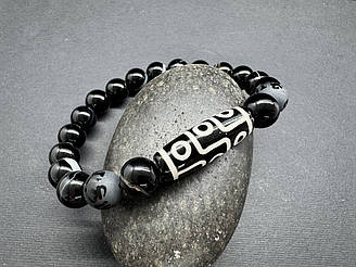 Браслет ДЗІ 9 очей дарує процвітання і успіх