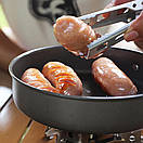 Тримач-затискач для каструль і сковорідок. Ручка для кухонного посуду. Чапельник чорний., фото 5