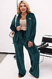 Костюм комфортний та стильний велюровий у кольорах 8821, фото 2