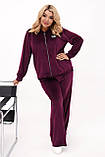 Костюм комфортний та стильний велюровий у кольорах 8821, фото 9