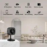 2K Wi-Fi камера спостереження Javiscam X20, детектор руху, двостороннє аудіо, нічне бачення, відеоняня, фото 4