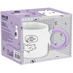 Чашка Kite Busy cat K25-220-1, 370 мл