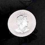 Срібна монета Австралії «Коала» 2024 року $1 31.1 г чистого срібла (проба 999) Koala 2024, фото 6