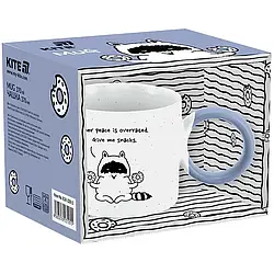 Чашка Kite Donut racoon K25-220-2, 370 мл