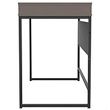 Стіл Campari Cr1200 (1200х500х800Н) чорний/Тоффі, фото 2