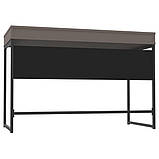 Стіл Campari Cr1200 (1200х500х800Н) чорний/Тоффі, фото 5