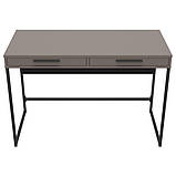 Стіл Campari Cr1200 (1200х500х800Н) чорний/Тоффі, фото 4