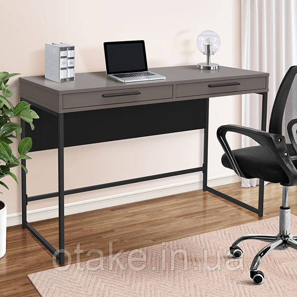 Стіл Campari Cr1200 (1200х500х800Н) чорний/Тоффі, фото 1