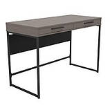 Стіл Campari Cr1200 (1200х500х800Н) чорний/Тоффі, фото 7