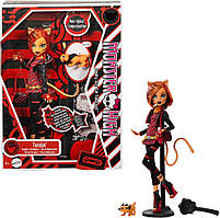 Лялька Monster High Торалей Страйп із вихованцем базова Toralei Stripe