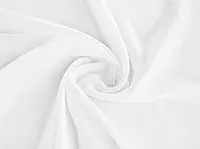 Ткань Шифон однотонный Белый