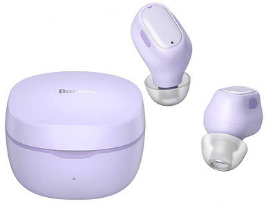 Bluetooth навушники Baseus WM01 NGTW370005 бузкові