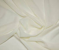 Ткань Шифон однотонный Молочный
