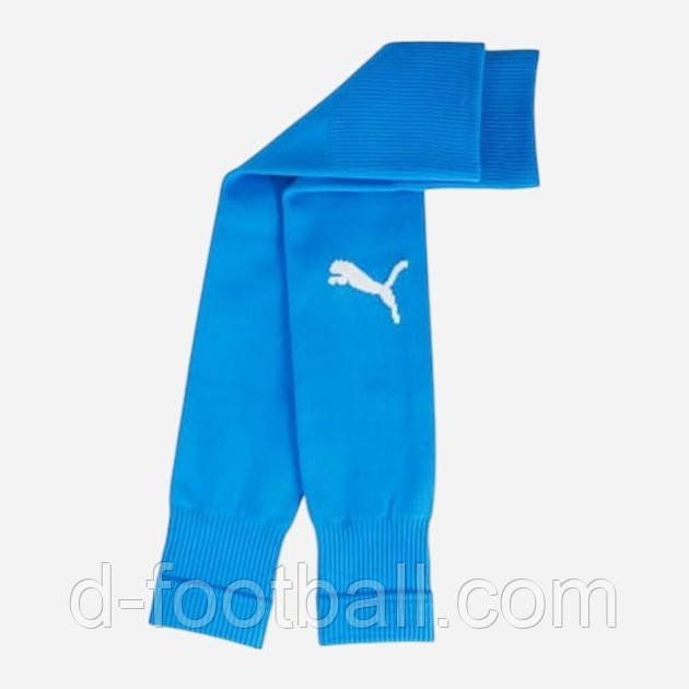 Гетри футбольні без носка Puma TEAMGOAL SLEEVE SOCK сині 706028-02, Синій, Розмір (EU) — 2 (35-38)