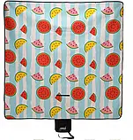 Складний килимок,коврик для пікніка 200x200 см Garden Line RUG5776 водонепронекний, фото 2