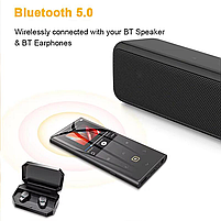 MP3 плеєр Benjie M2 2.4" Bluetooth 5.0 Hi-Fi 32Gb із зовнішнім динаміком металевий USB Type C, фото 5