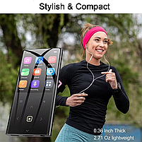 MP3 плеєр Benjie M2 2.4" Bluetooth 5.0 Hi-Fi 32Gb із зовнішнім динаміком металевий USB Type C, фото 10
