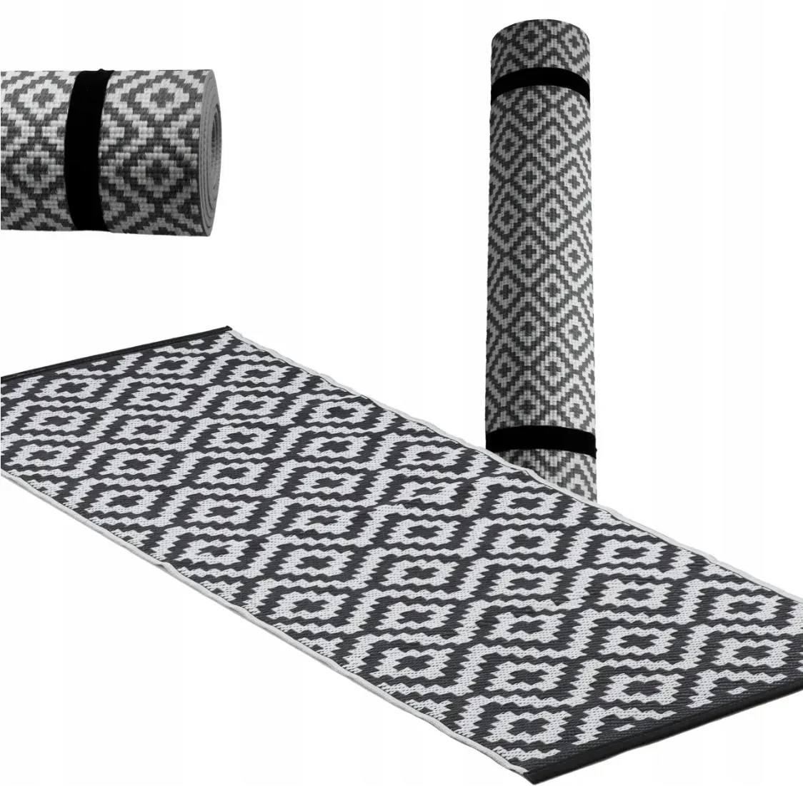 Водонепроникний терасний килим 70×180 см Garden Line MAT5721 для саду, балкону та тераси