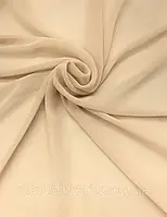 Ткань Шифон однотонный Светло-Бежевый