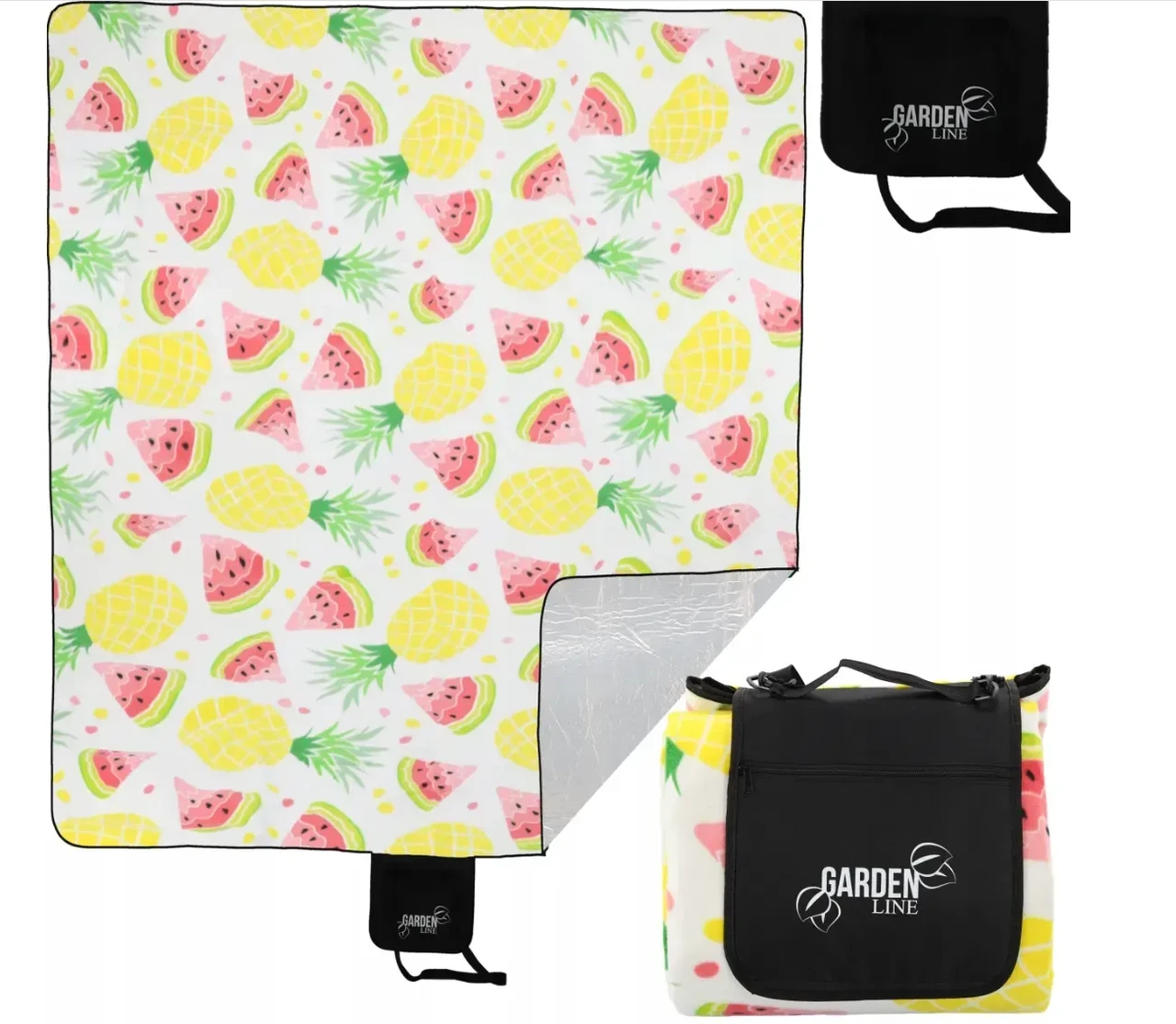 Складний килимок, коврик для пікніка 300x200 см Garden Line RUG5752 водонепронекний, фото 1