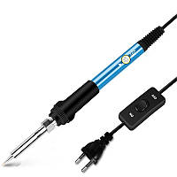 Паяльник 60Вт із регулятором температури та кнопкою вмикання, вимикання