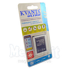Посилений акумулятор Kvanta для Samsung s7562 zka / i8160 / i8190 / J105 / S7262 1600mAh