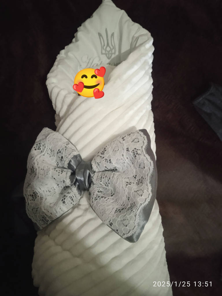 Плюшевий конверт-одеяло на виписку "Минки", конверт на виписку со сьемним синтепоном - фото покупців 1