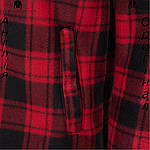 Сорочка худі шерпа чоловіча в клітинку Lonsdale (Лонсдейл) з Англії - на довгий рукав, фото 7