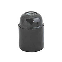 Патрон бакелітовий Е27 чорний