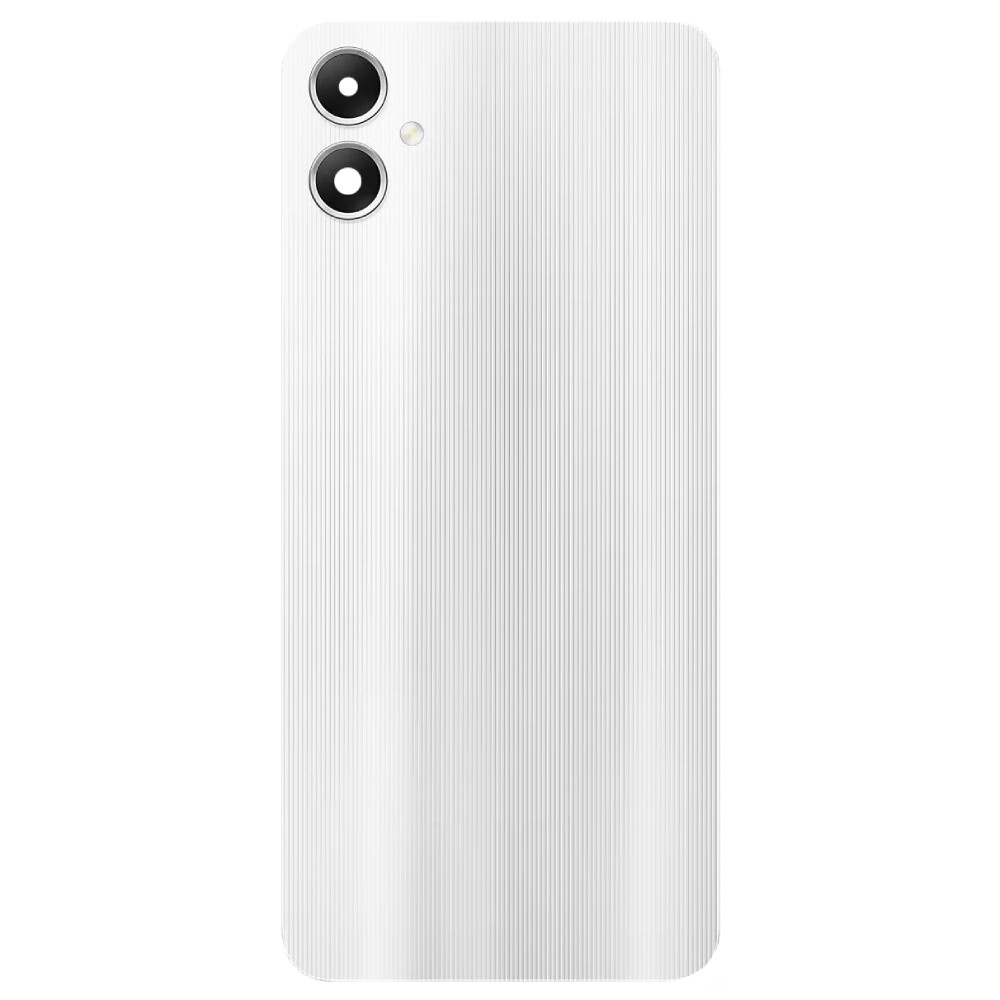 Задня кришка Samsung A055 Galaxy A05 срібляста, Silver, оригінал PRC + скло камери