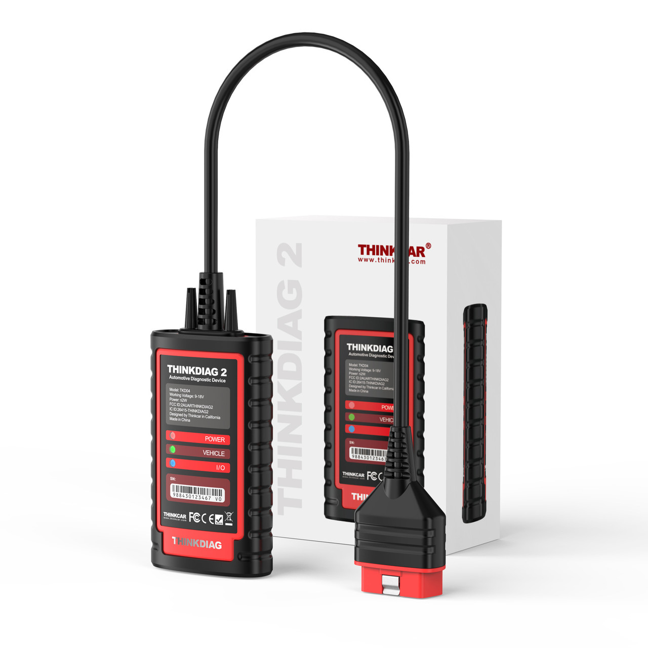 Автосканер THINKDIAG 2 CAN-FD (OBDII, російська мова)