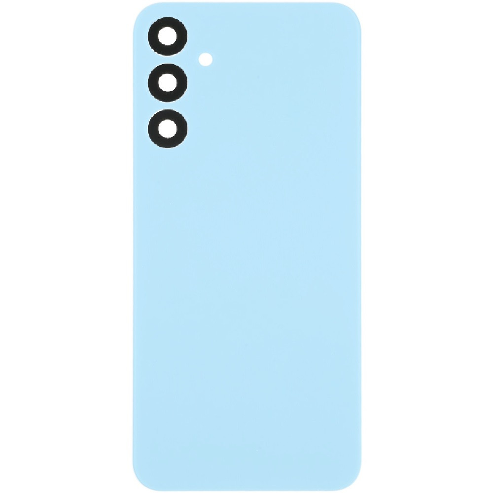 Задня кришка Samsung A155 Galaxy A15 /A156 блакитна, Magical Blue + скло камери
