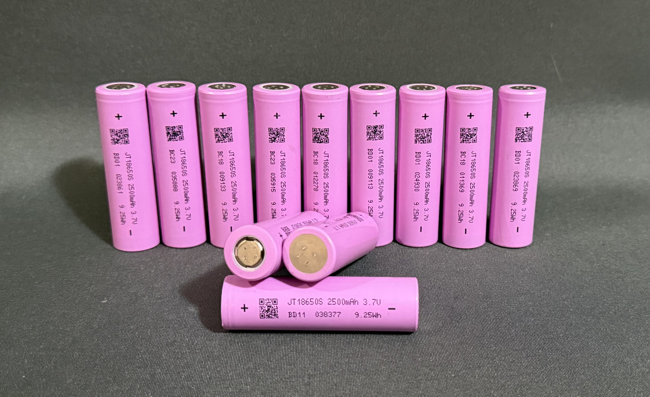 Акумулятор літій-іонний JT18650S 2500 mAh 3.7V
