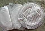 Прокладки-вкладиші лактаційні одноразові Super Absorbency білі, 100шт, фото 5