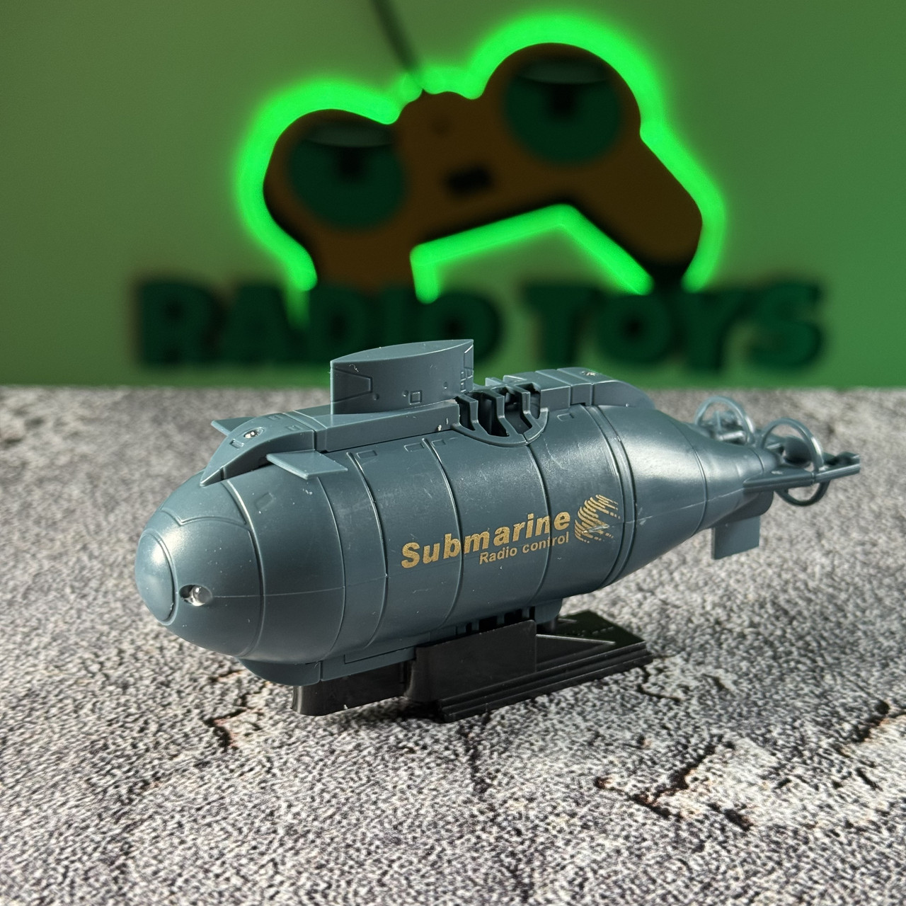 Підводний човен на радіокеруванні Nautilus Сіра | Субмарина на пульті | Човен на радіоуправлінні, фото 1