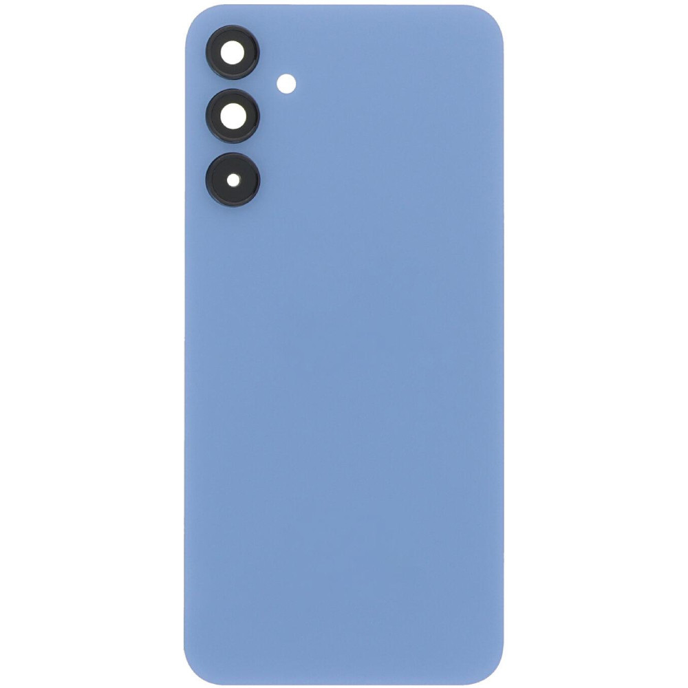 Задня кришка Samsung A155 Galaxy A15 /A156 синя, Optimistic Blue + скло камери