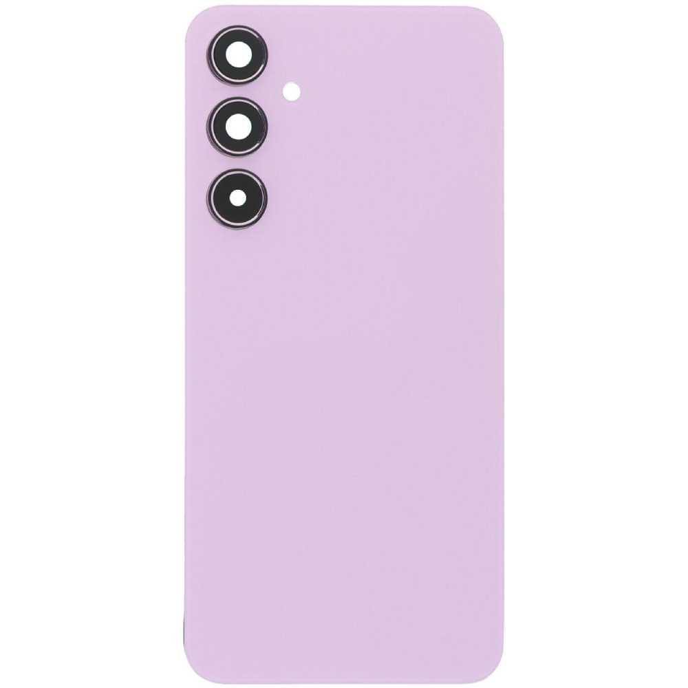 Задня кришка Samsung A556 Galaxy A55 рожева, Lilac + скло камери