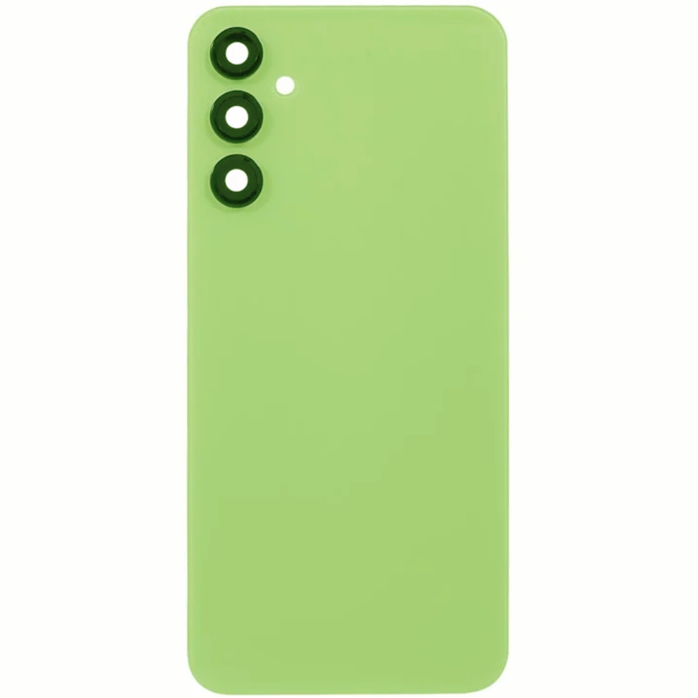 Задня кришка Samsung A245 Galaxy A24 зелена, Lime Green + скло камери